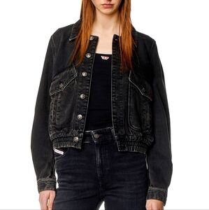 Diesel D-Tracy jean bomber jacket
